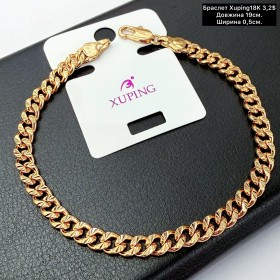 Браслет Xuping18K 0291 (19см.) Ширина 0,5см.
